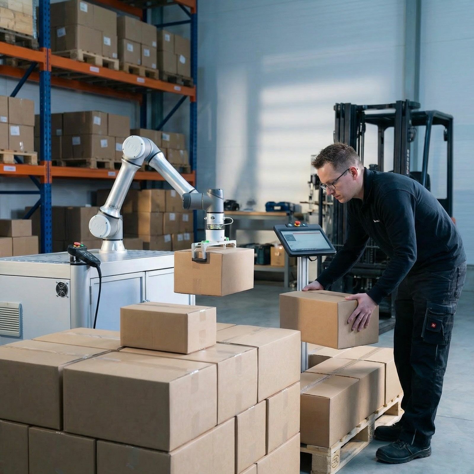 Cobot Palettierung Schwamborn Systeme      