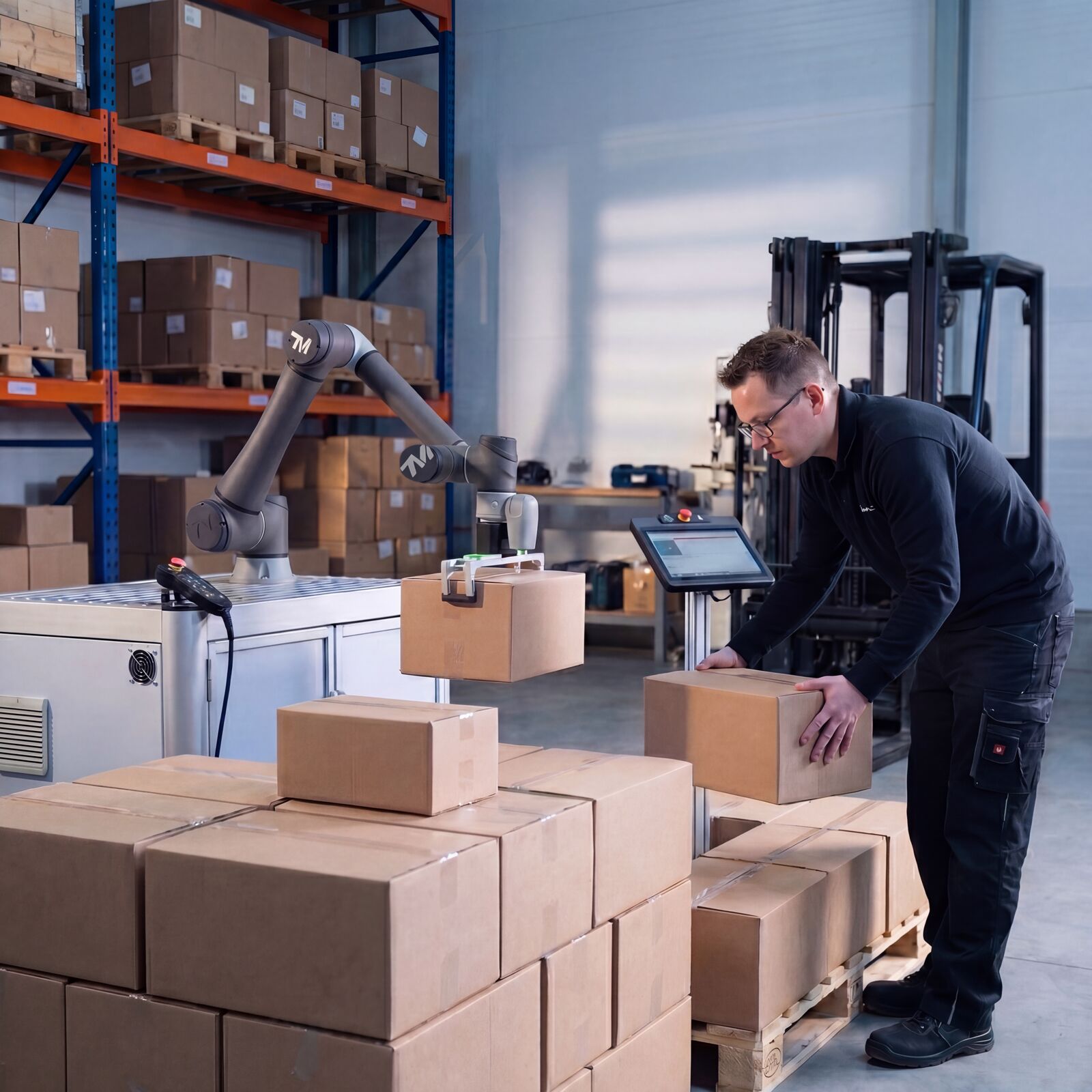 Cobot Palettierung Schwamborn Systeme      