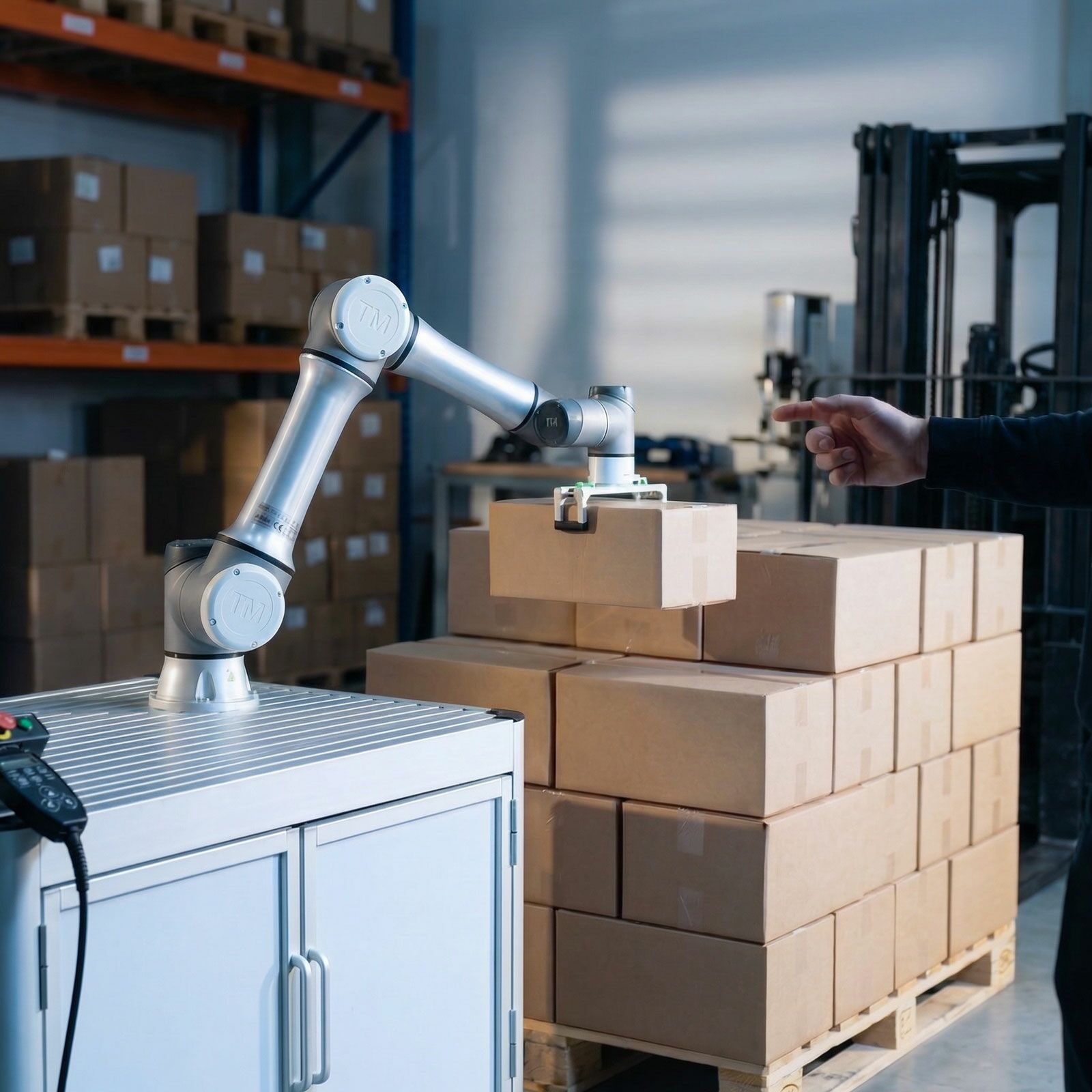 Cobot Palettierung Schwamborn Systeme      