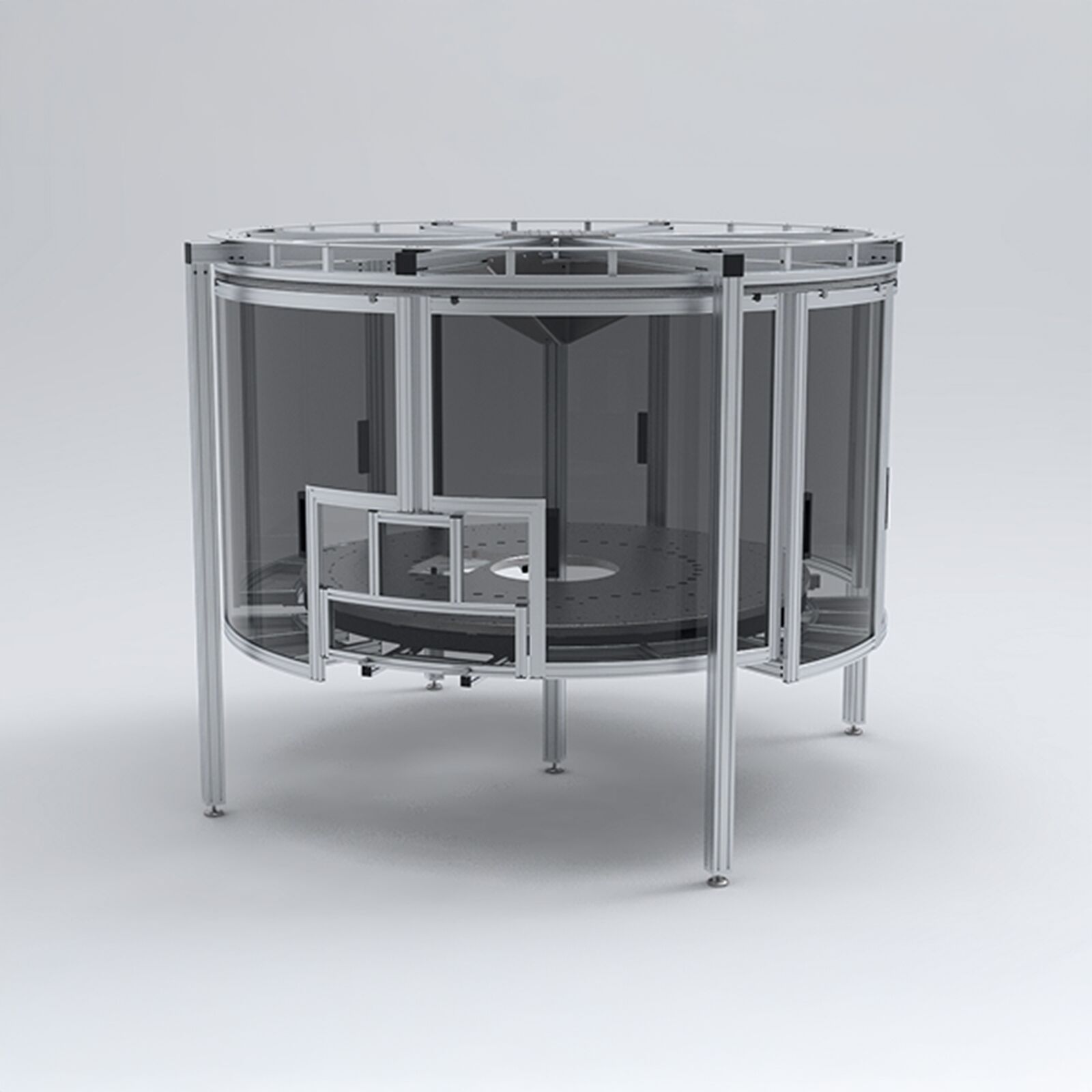 Maschineneinhausungen Schwamborn Systeme      