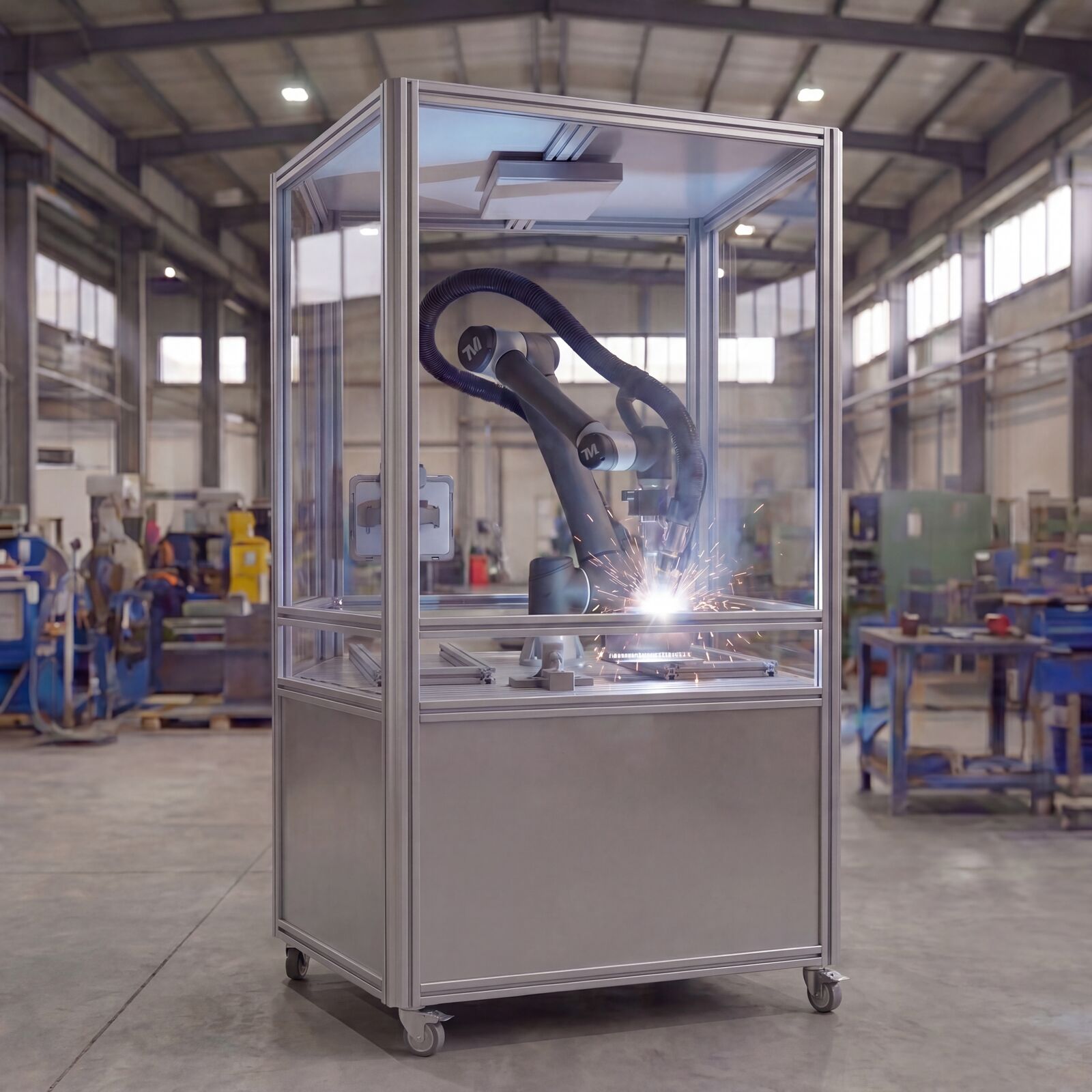 Cobot Schweißen Schwamborn Systeme      