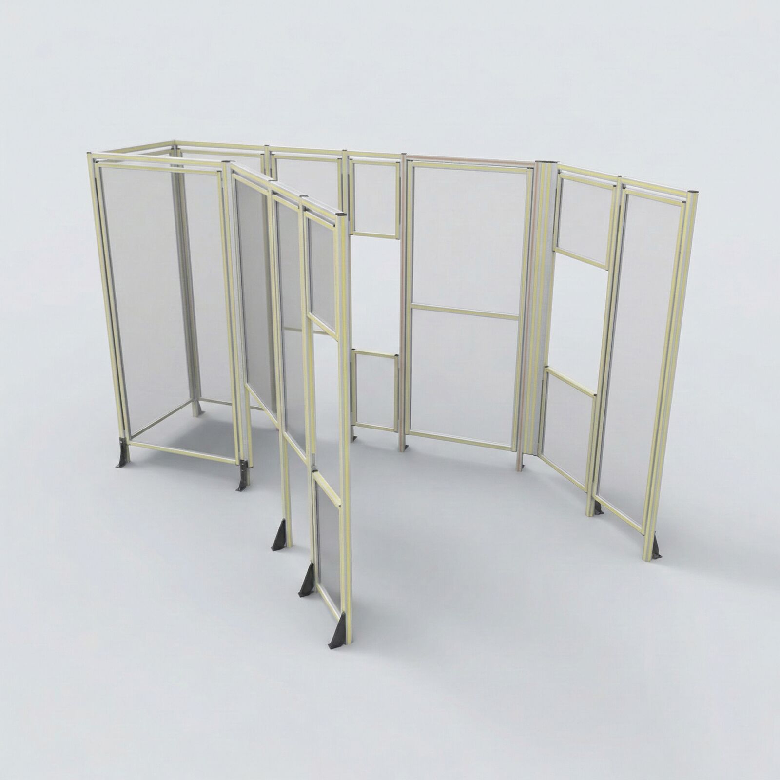 Maschinenschutzzäune Schwamborn Systeme      