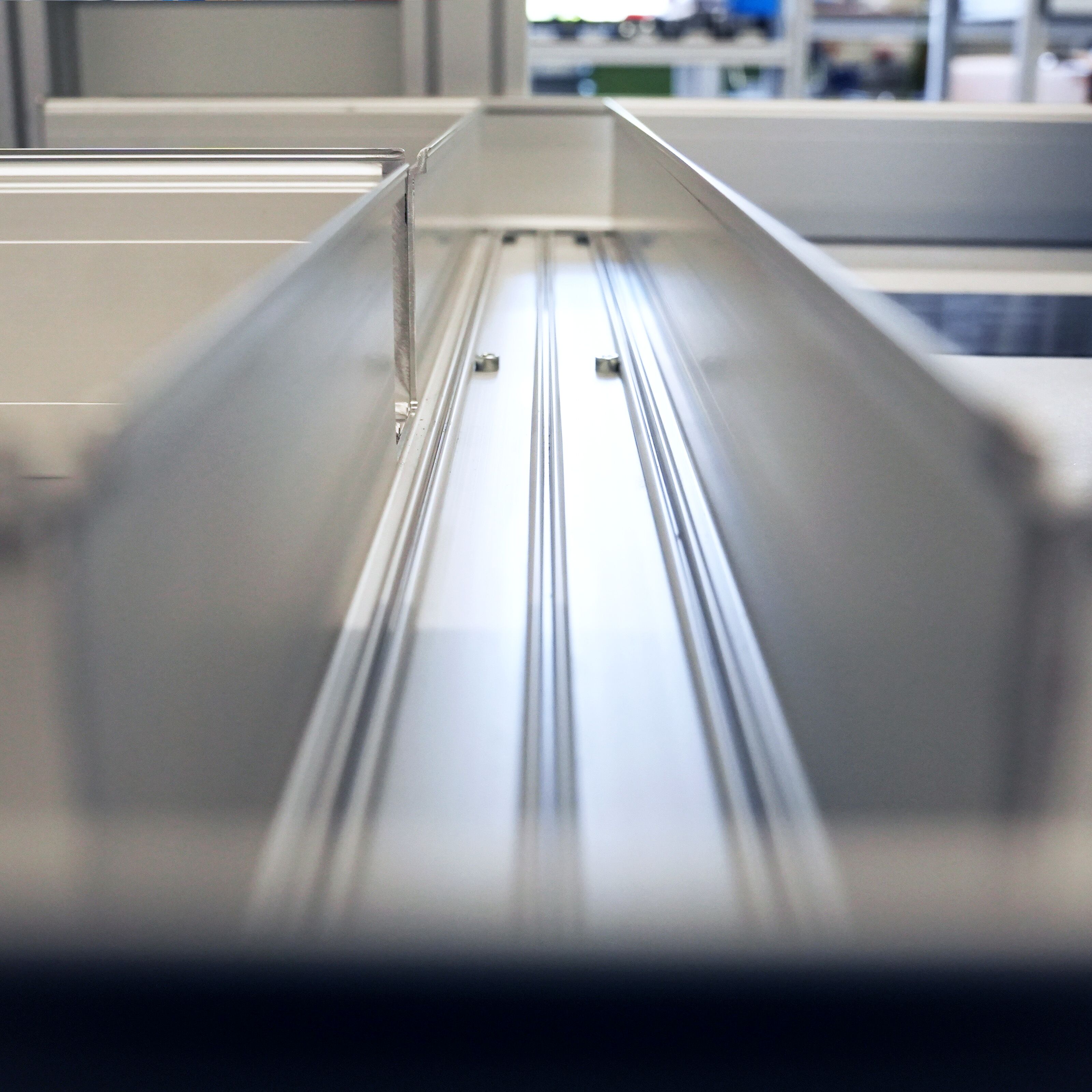 Maschinenschutzzäune Schwamborn Systeme      