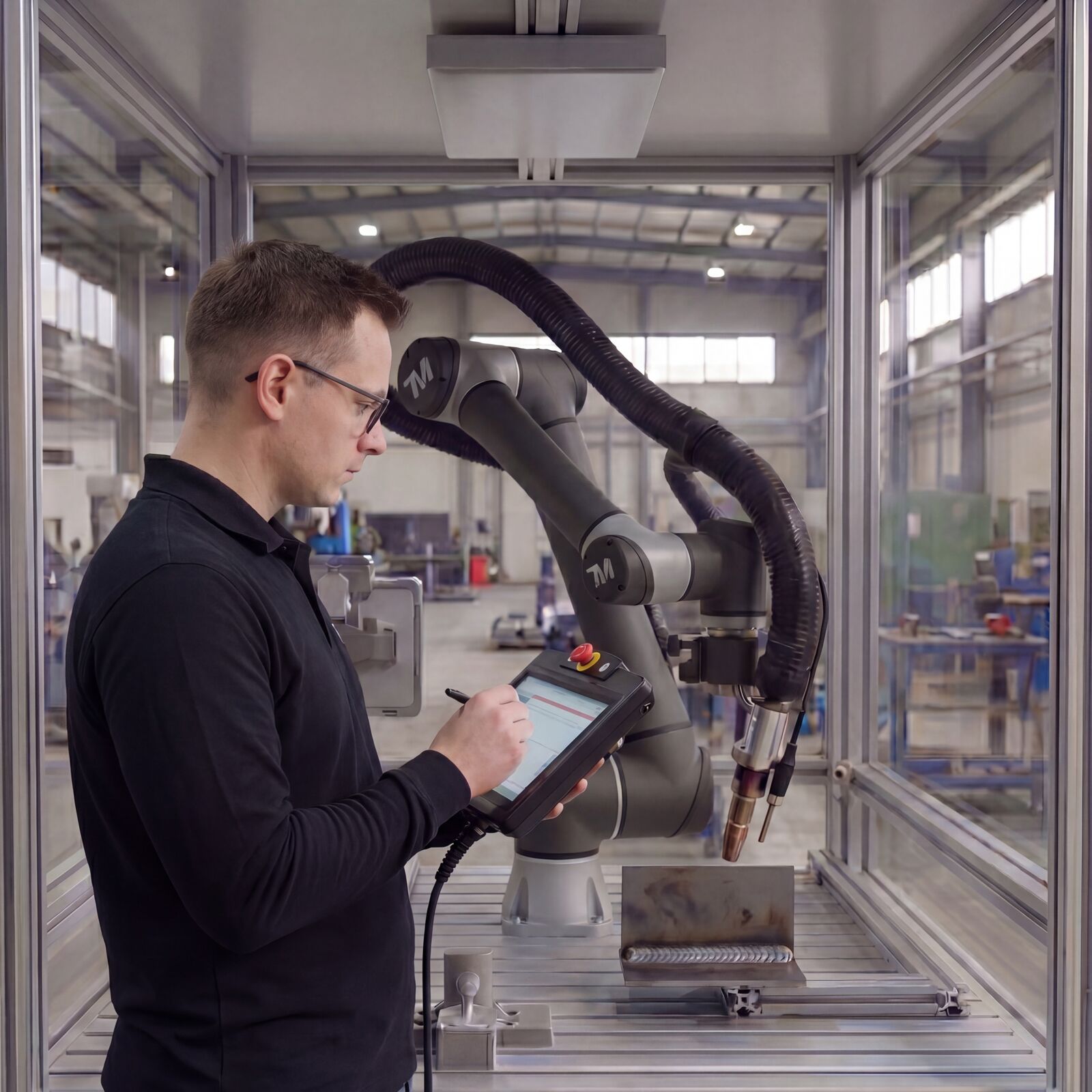 Cobot Schweißen Schwamborn Systeme      