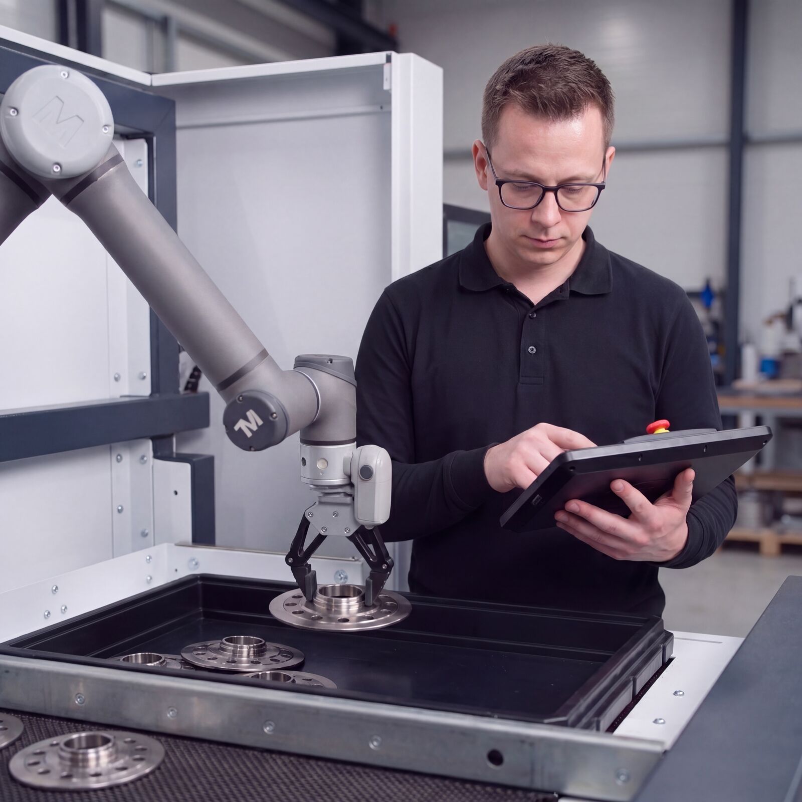 Cobot Pick and Place Schwamborn Systeme      